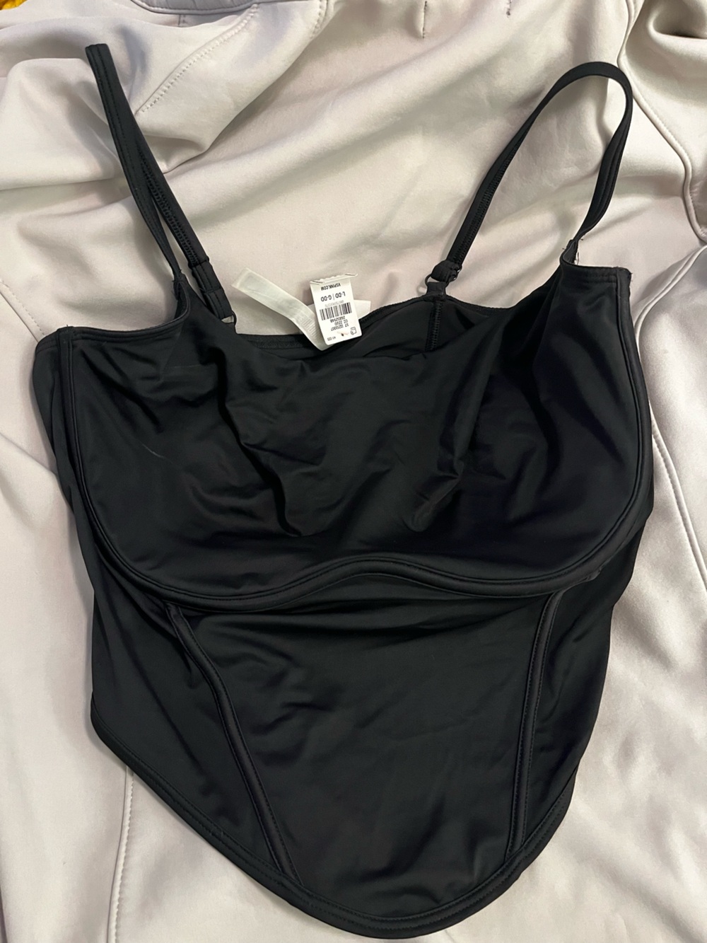 Victoria's Secret Black Shaping Bodysuit Cami